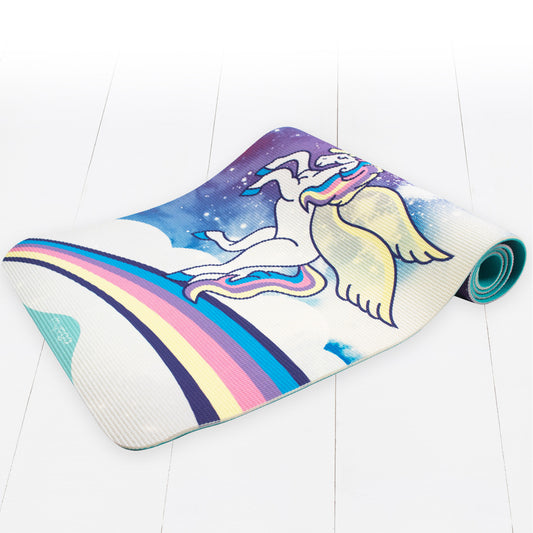Kinder Yogamatte - Magisches Einhorn