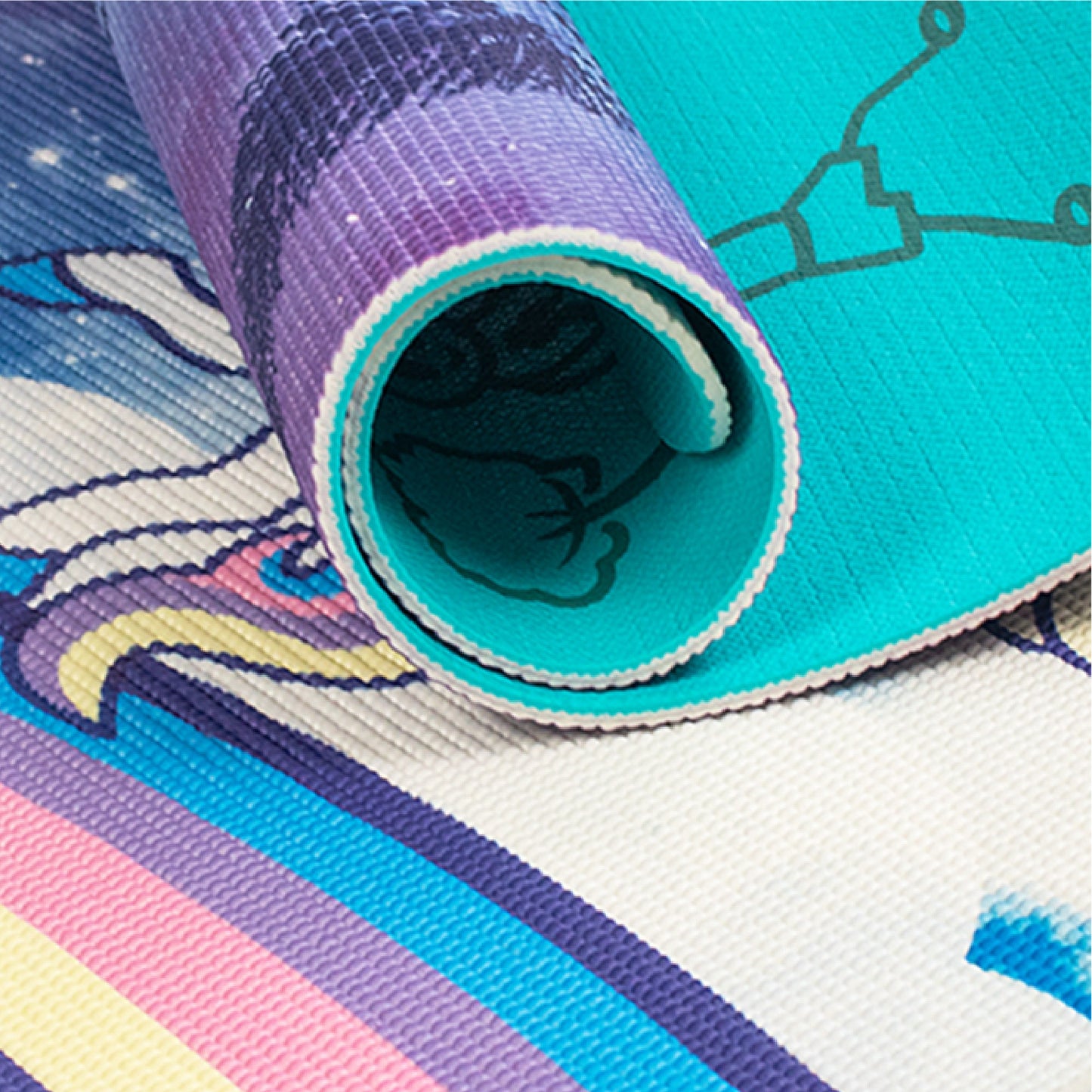 Kinder Yogamatte - Magisches Einhorn