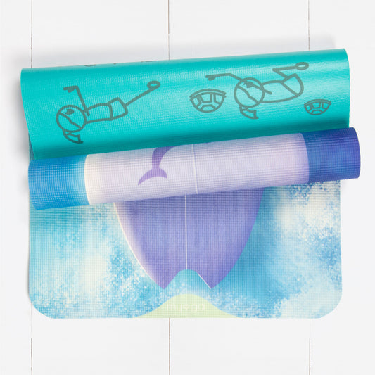 Kinder Yogamatte - Surfer