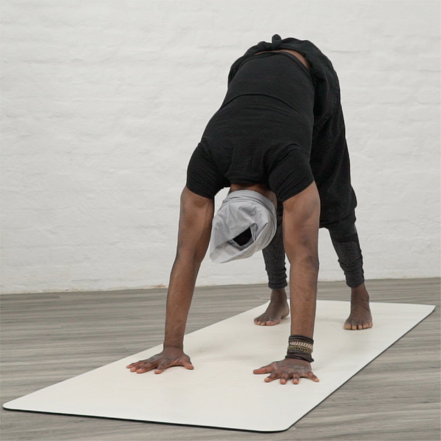 Yoga Ausrichtungs-Matte - Creme