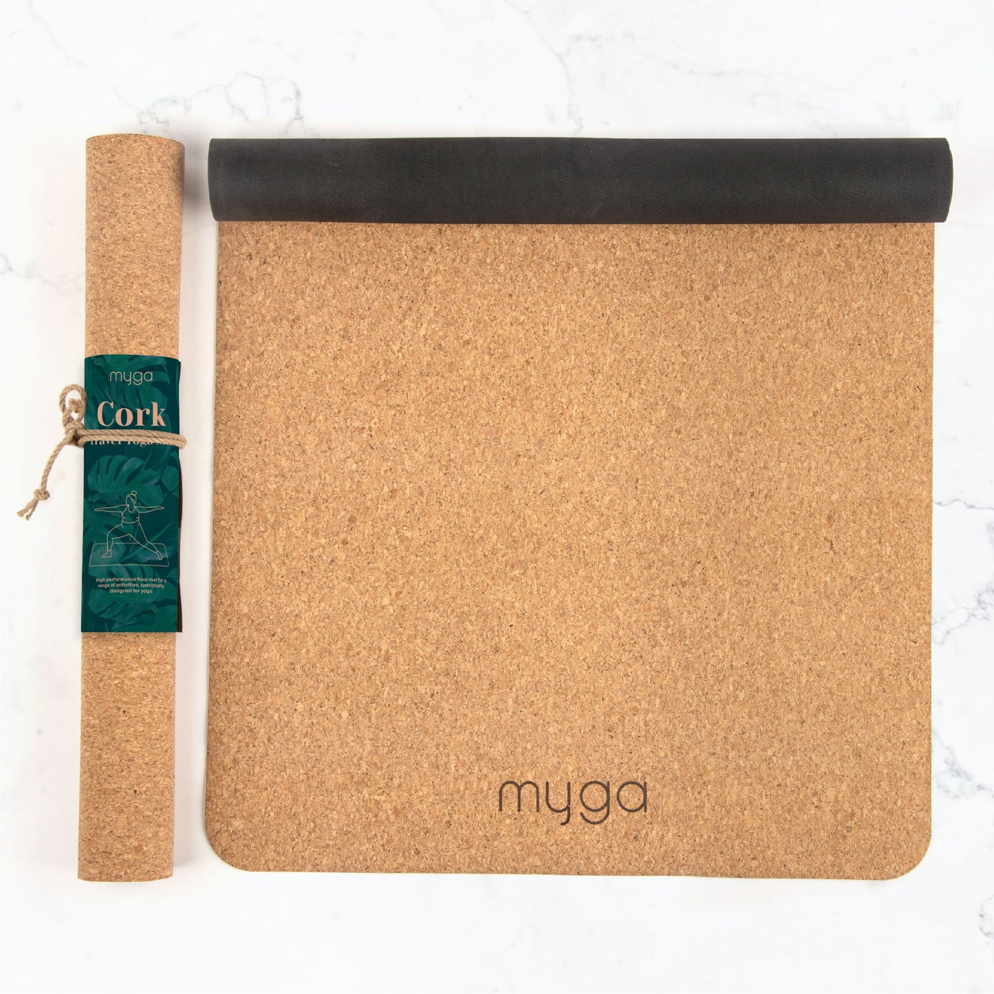 Tapis de yoga en liège - Extra fin