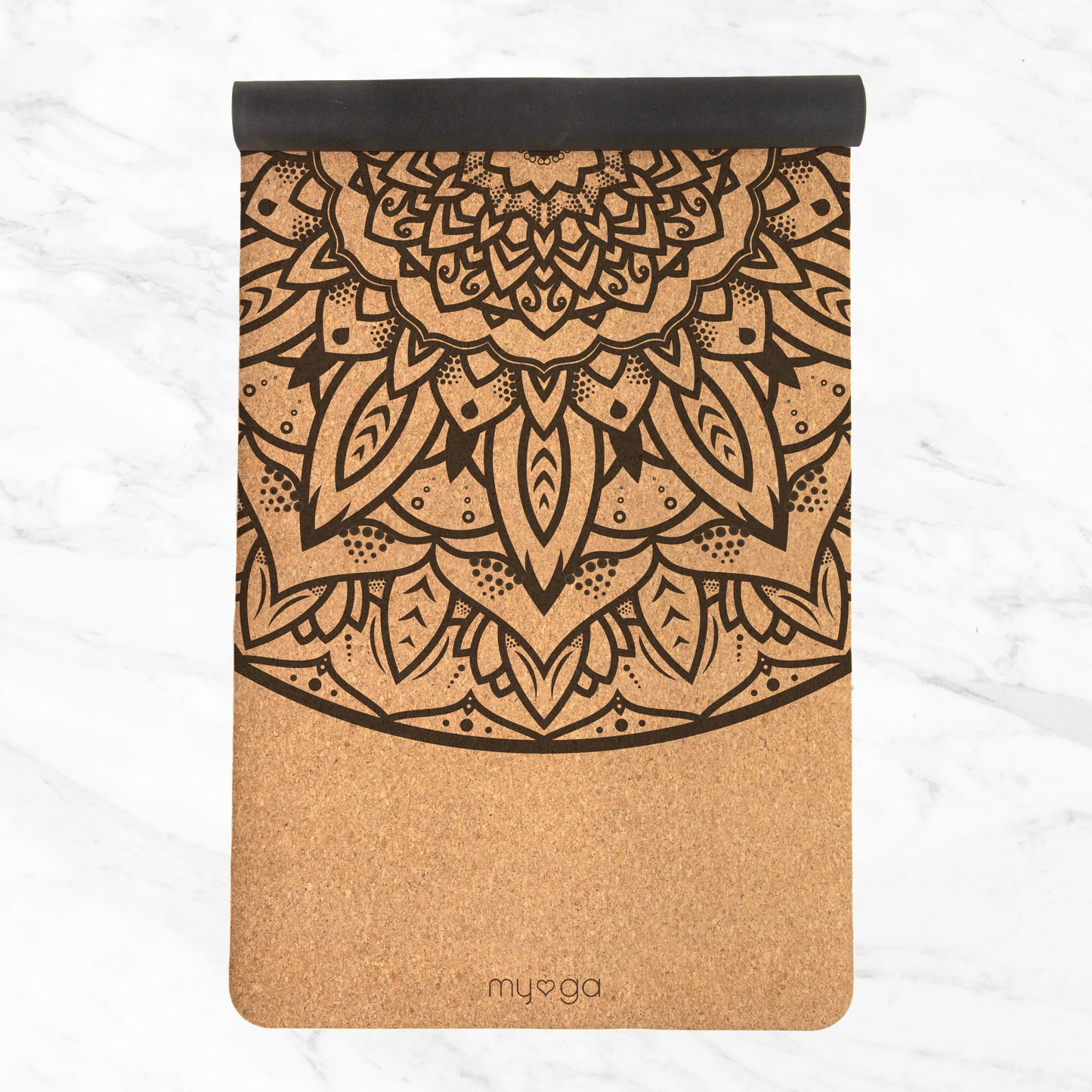 Extra Large Cork Yoga Mat - Mandala