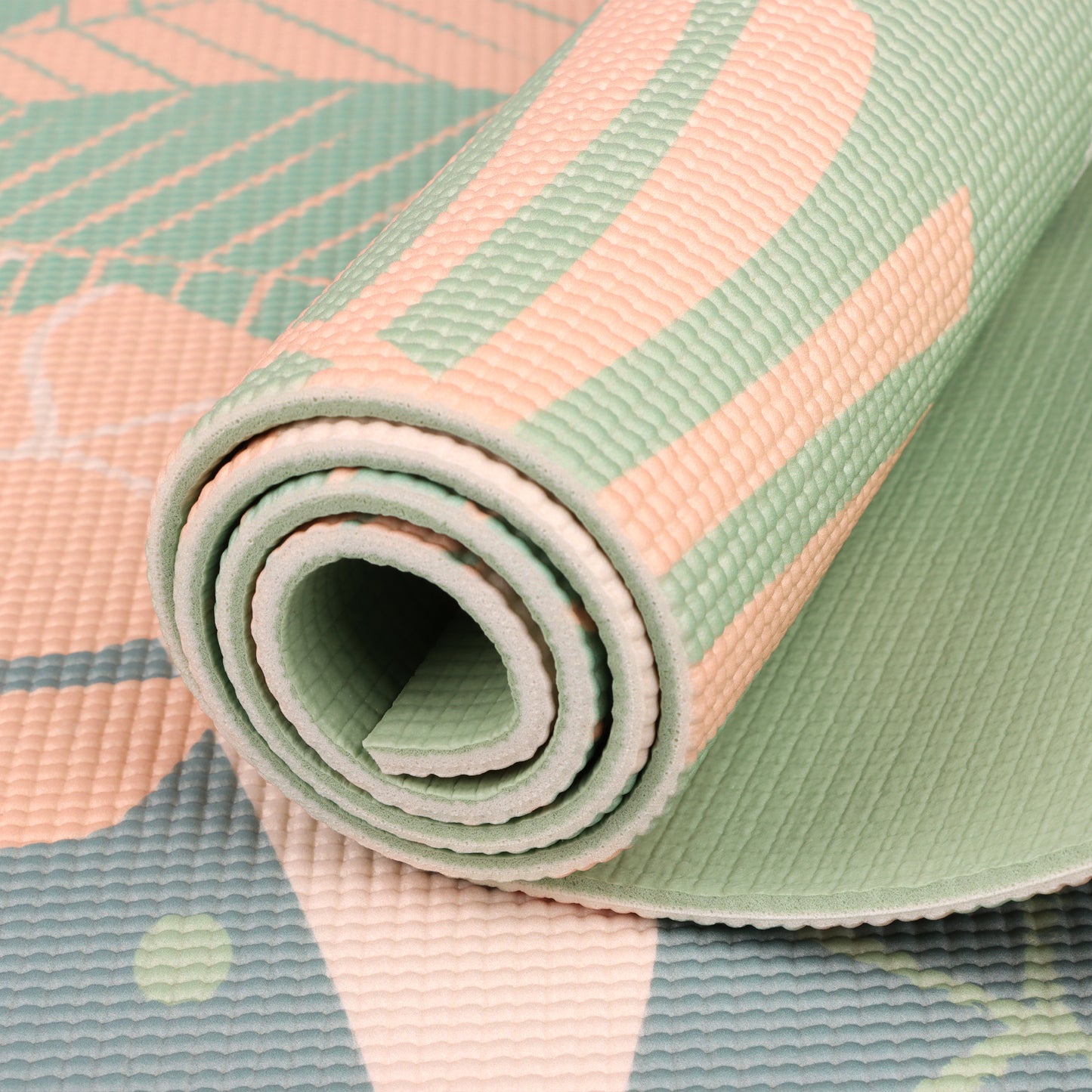 Tapis de yoga - motif Palmiers