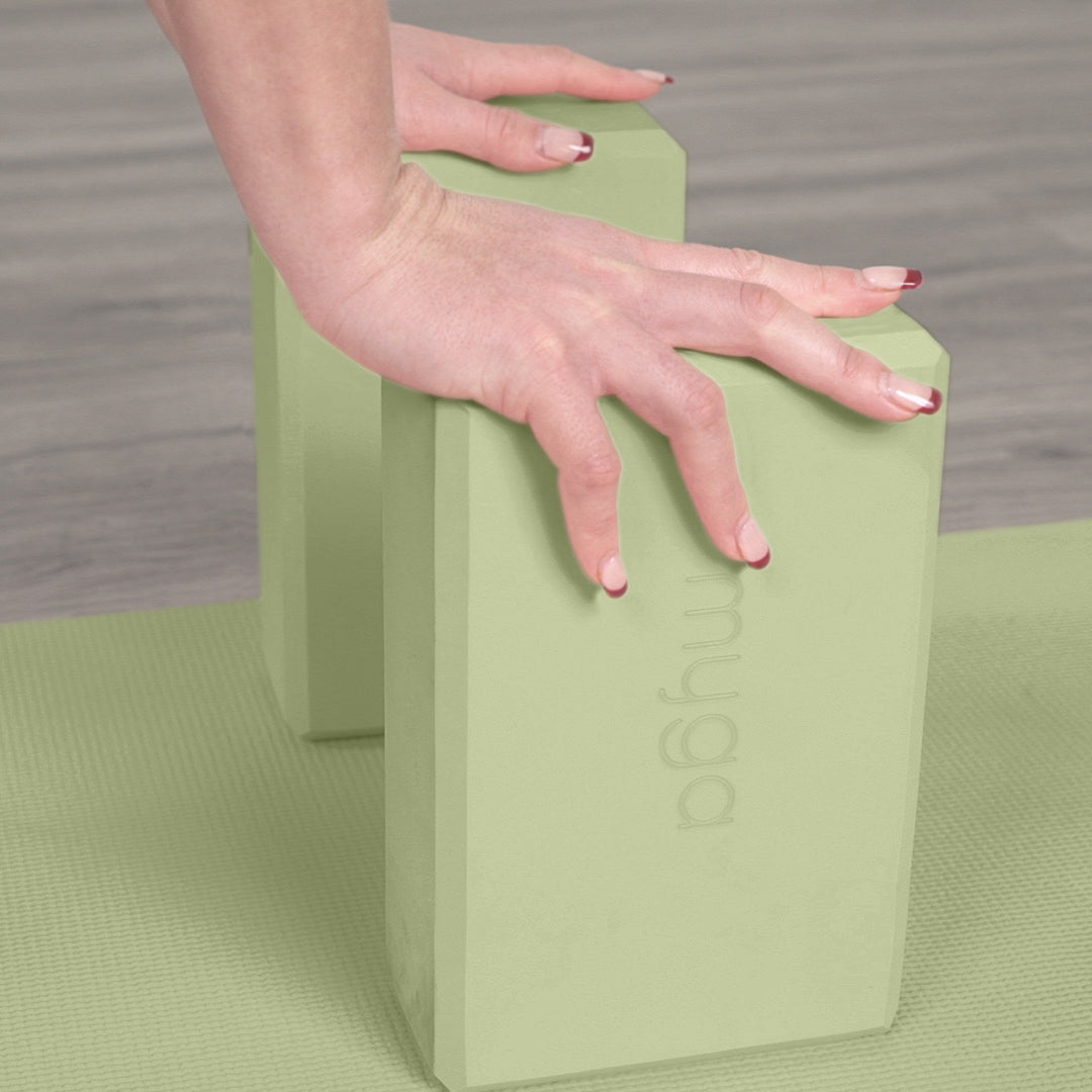 Yogablock - Moosgrün