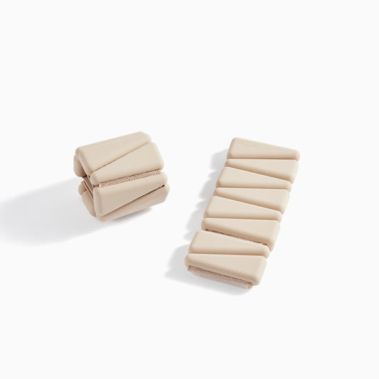 Pilates Gewichtsmanschetten - Oat Latte