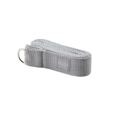 Sangle de yoga 2 en 1 - Grise
