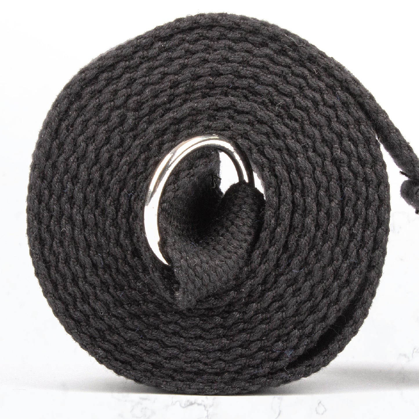 Kork-Yoga Stabilisations-Set aus 2 Kork-Blöcken und einem 2 in 1 Yogagurt - Schwarz