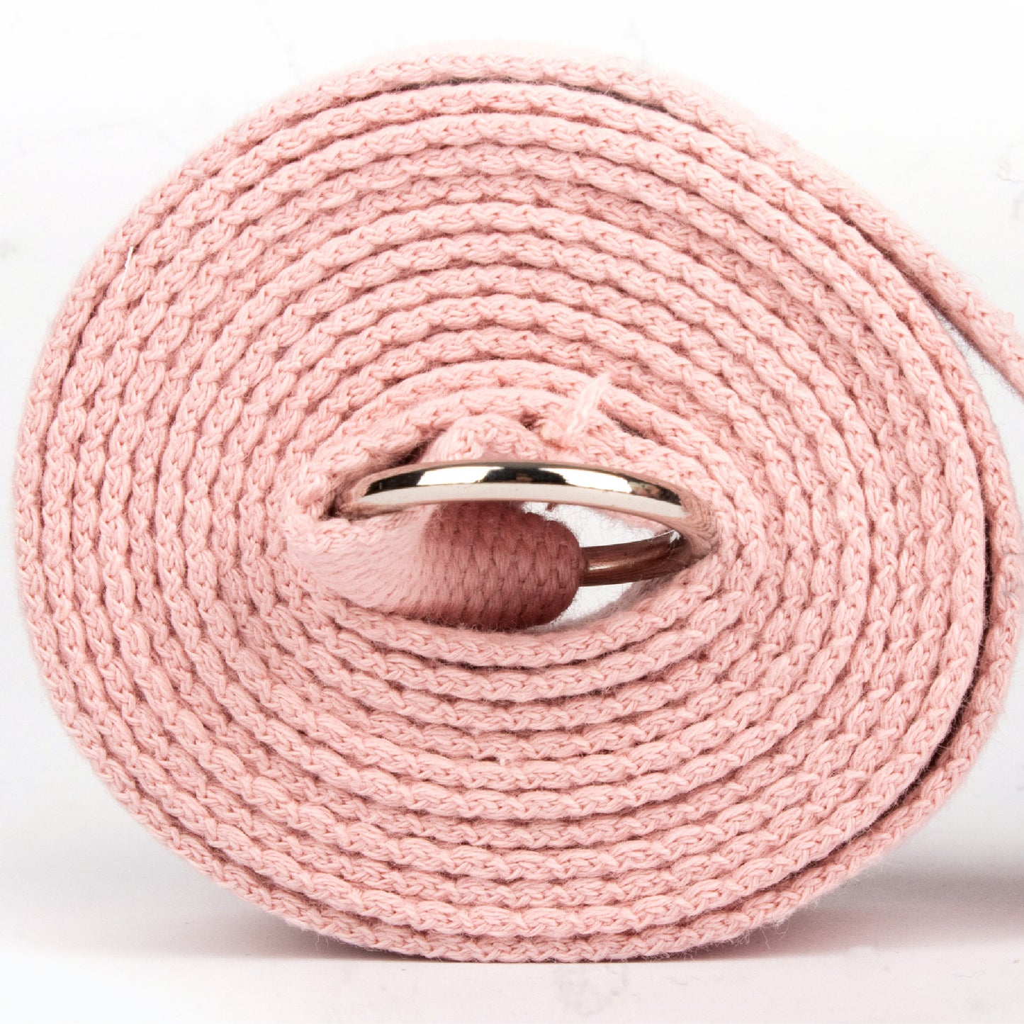 Kork-Yoga Stabilisations-Set aus 2 Kork-Blöcken und einem 2 in 1 Yogagurt - Rosa