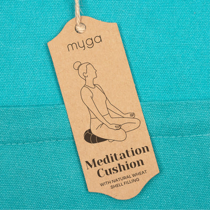 Zafu Yoga - Meditationskissen - Türkis