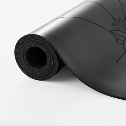 Yoga Ausrichtungs-Matte - Schwarz