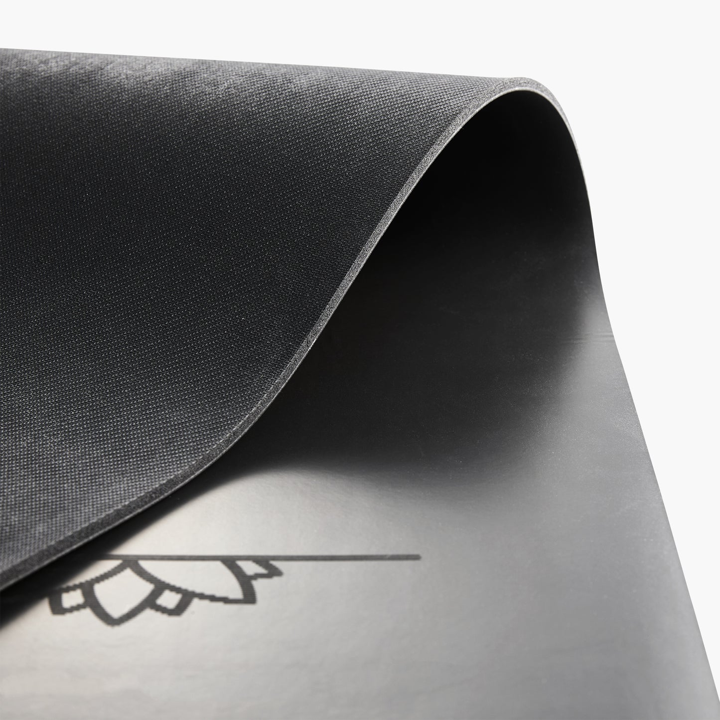 Yoga Ausrichtungs-Matte - Schwarz