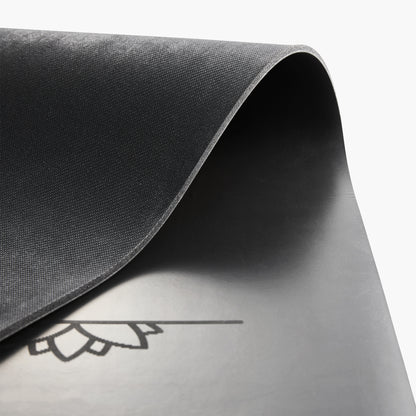 Yoga Ausrichtungs-Matte - Schwarz