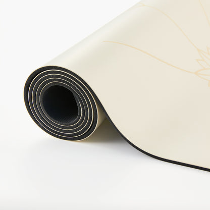 Yoga Ausrichtungs-Matte - Creme