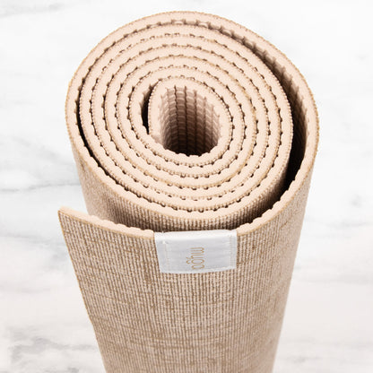 Jute Yogamatte - Beige