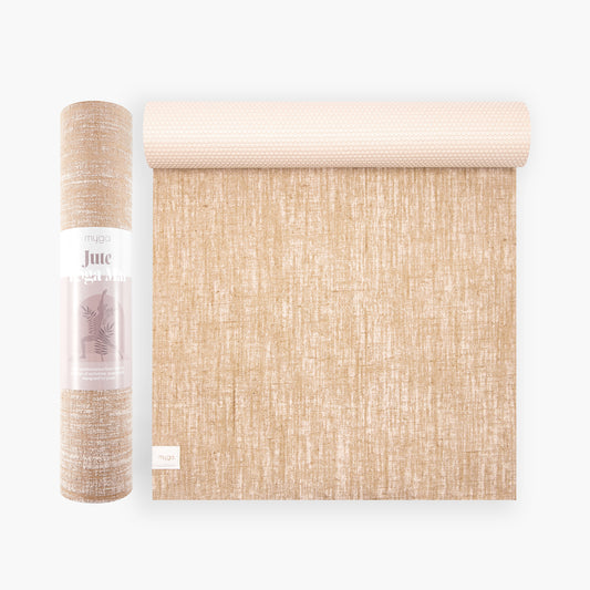 Jute Yogamatte - Beige