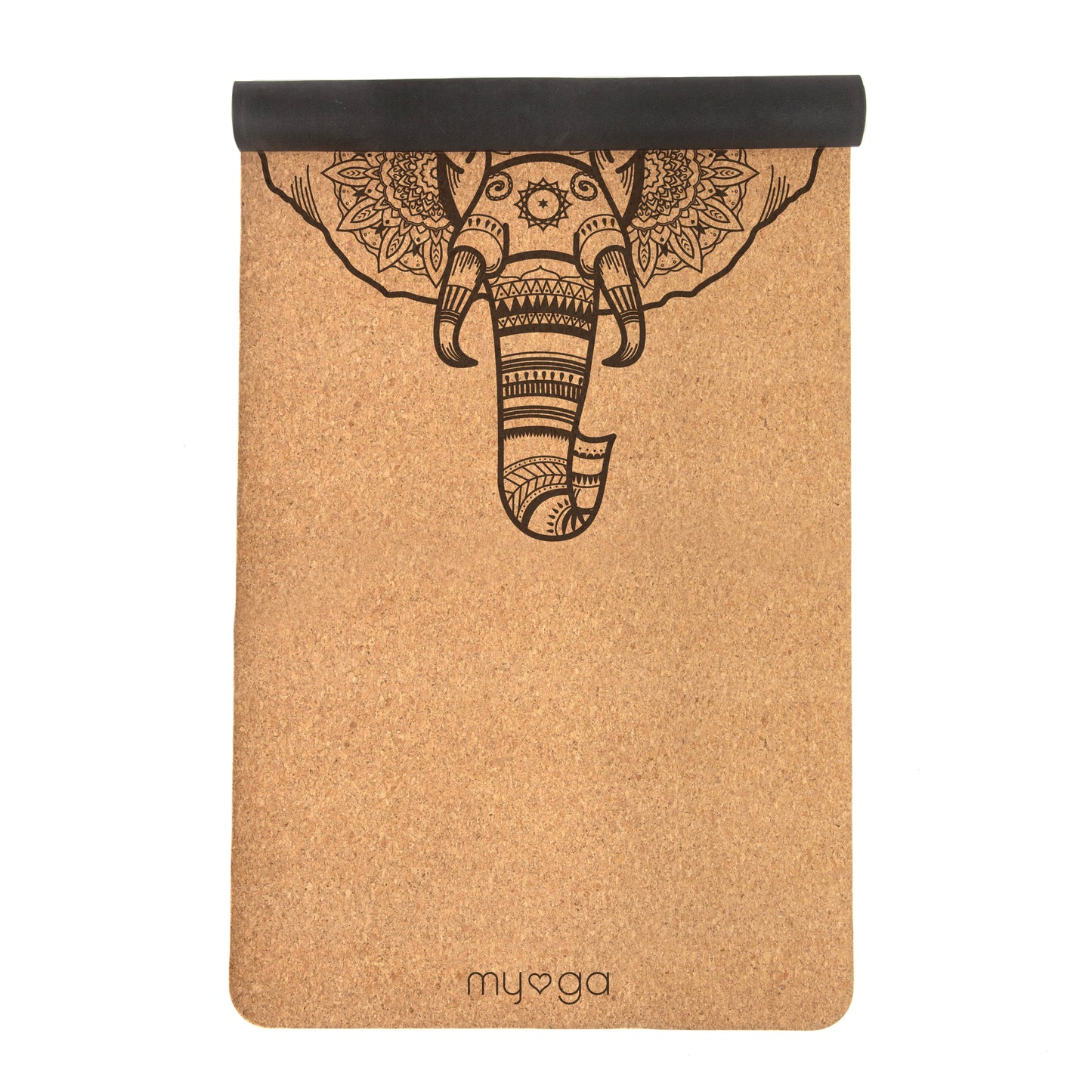 Extra Large Cork Yoga Mat - Elephant