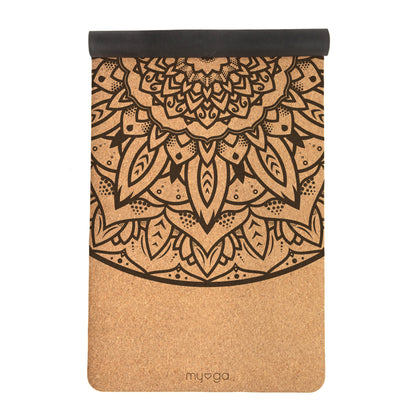 Tapis de yoga en liège extra-large - Mandala