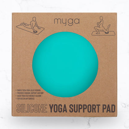 Yoga Support Pad für Knie und Handgelenke - Türkis