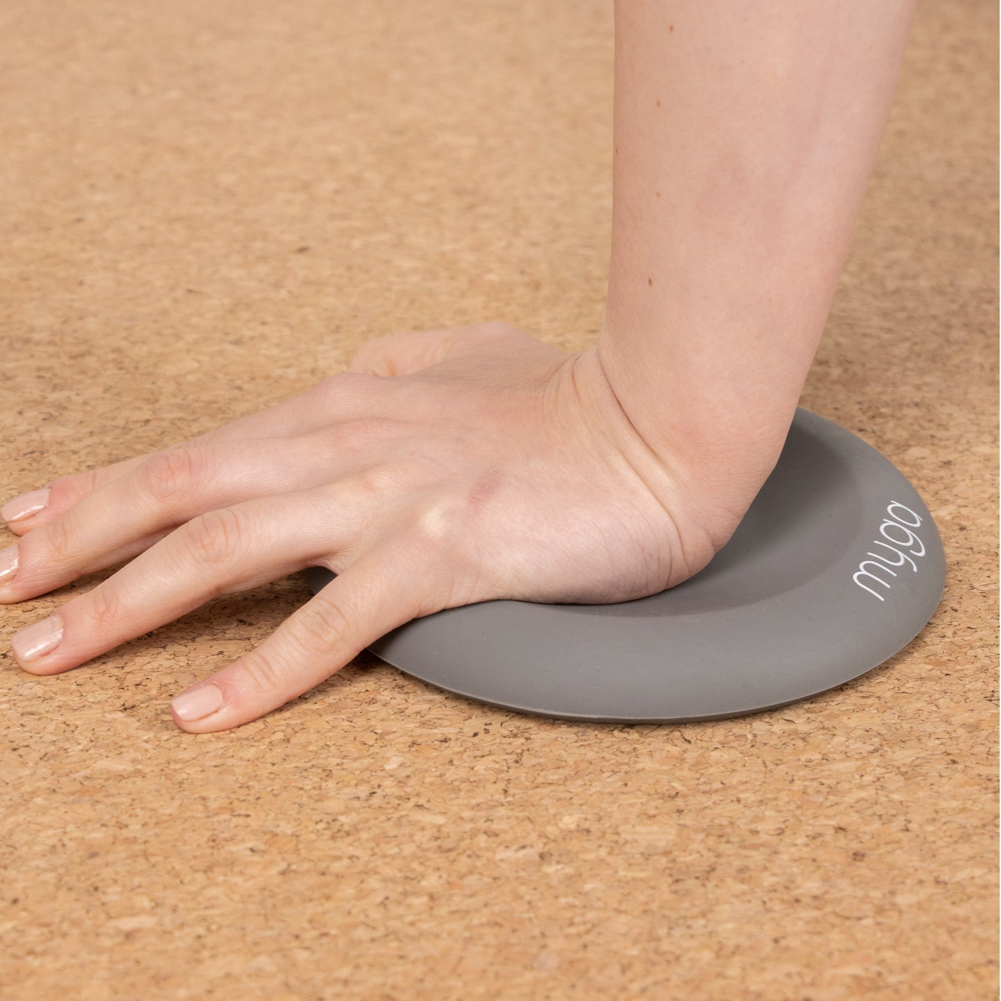 Yoga Support Pad für Knie und Handgelenke - Grau