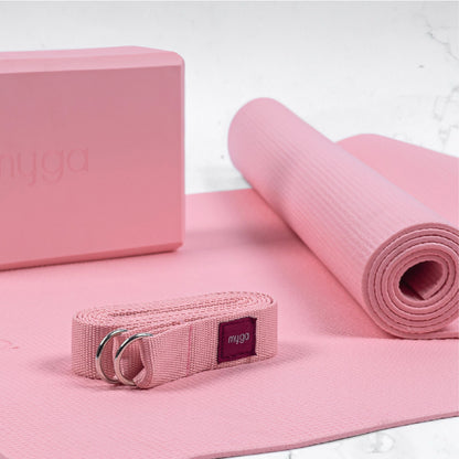 Yoga-Einsteiger-Set - Rosa