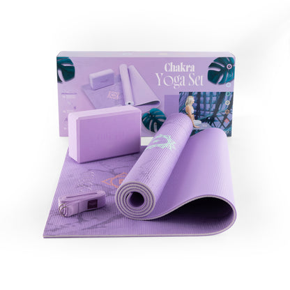 Set de yoga pour débutant - Design Chakra