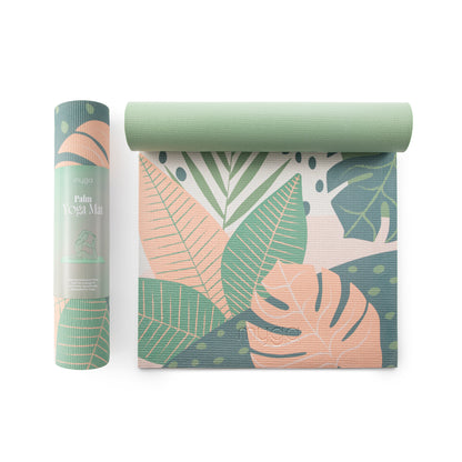 Tapis de yoga - motif Palmiers