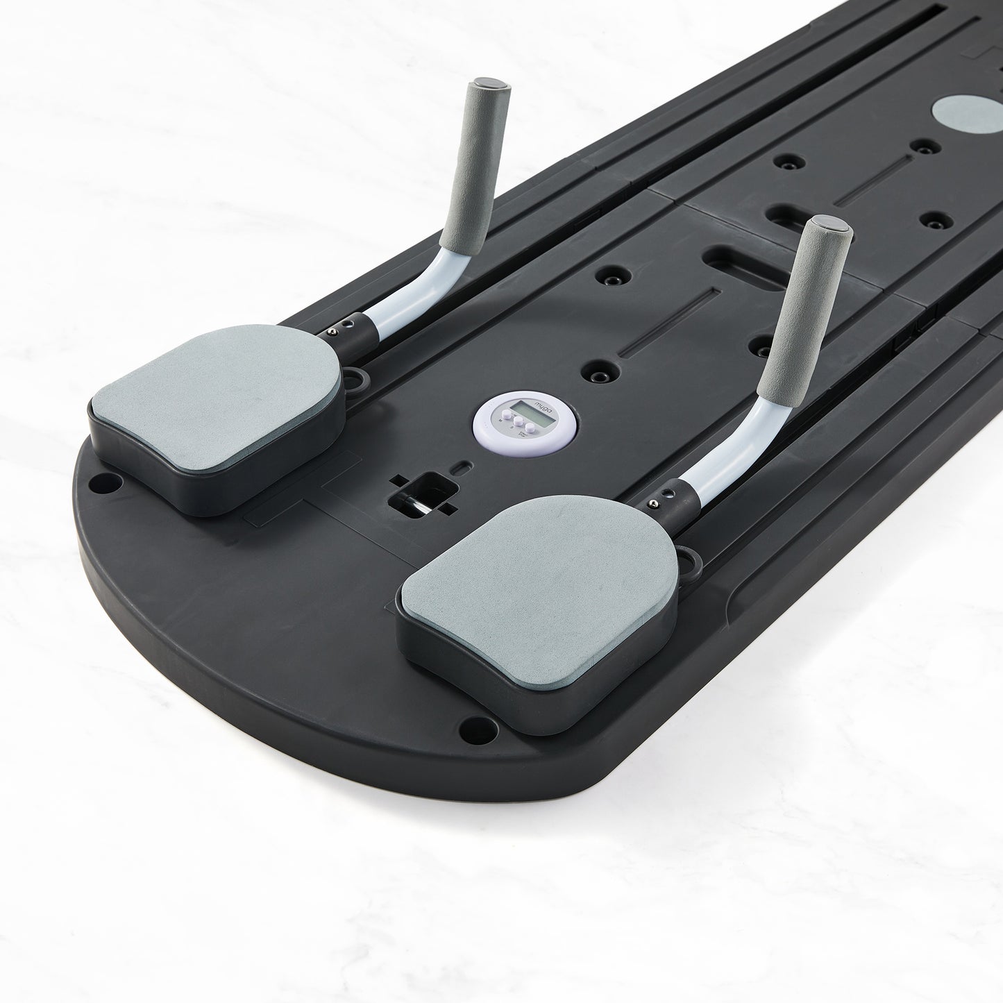 Tragbares Pilates Reformer Set - Schwarz