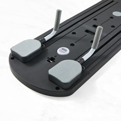 Tragbares Pilates Reformer Set - Schwarz