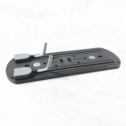 Tragbares Pilates Reformer Set - Schwarz