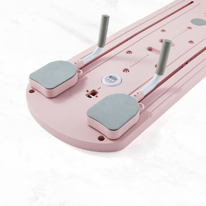 Tragbares Pilates Reformer Set - Rosa