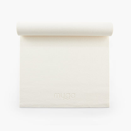 Yogamatte - Cream - Rutschfeste Übungsmatte für Yoga & Fitness