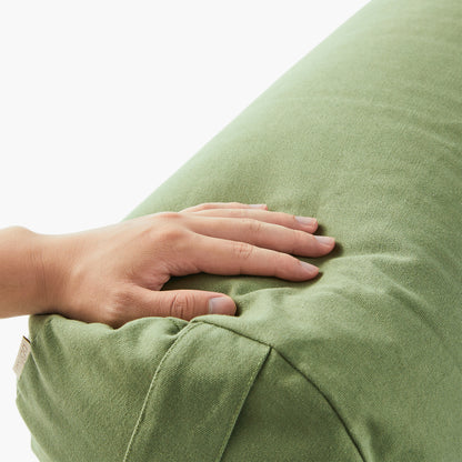 Yoga-Bolster - Moosgrün