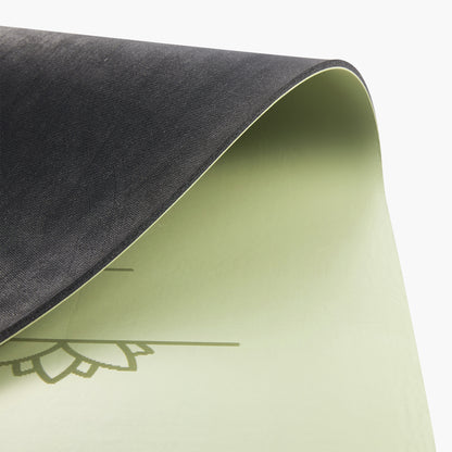 Yoga Ausrichtungs-Matte - Moosgrün