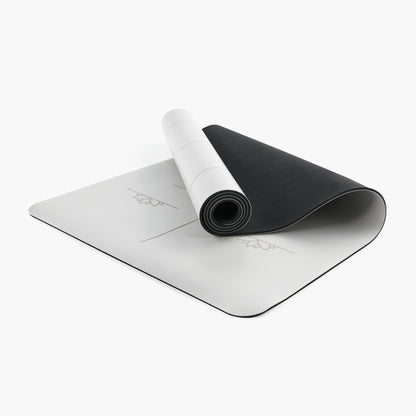 Yoga Ausrichtungs-Matte - Grau