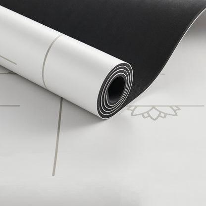 Yoga Ausrichtungs-Matte - Grau