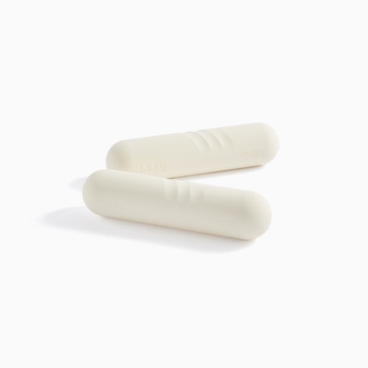 1,5 kg Silikon-Hantel - Cream
