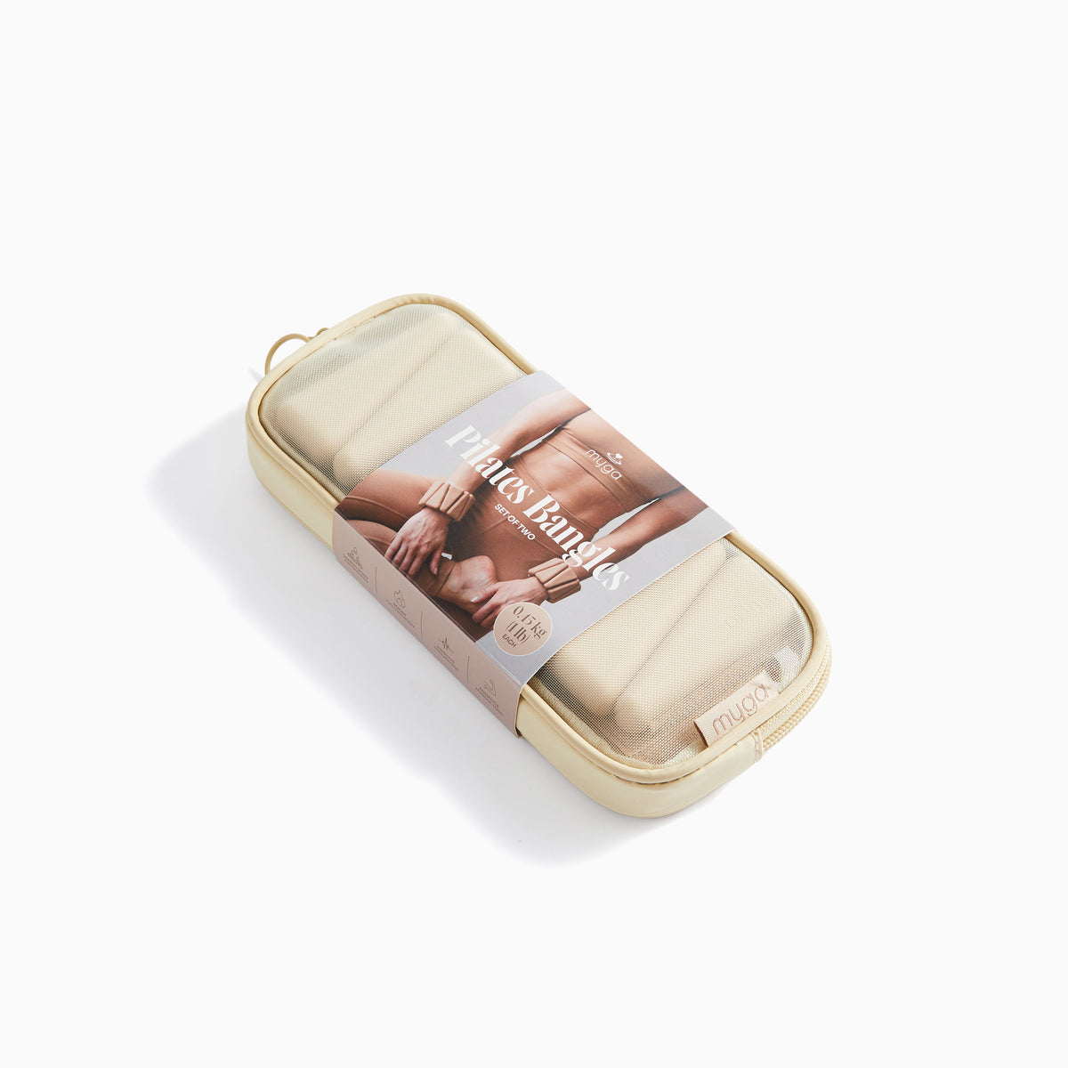 Pilates Gewichtsmanschetten - Oat Latte