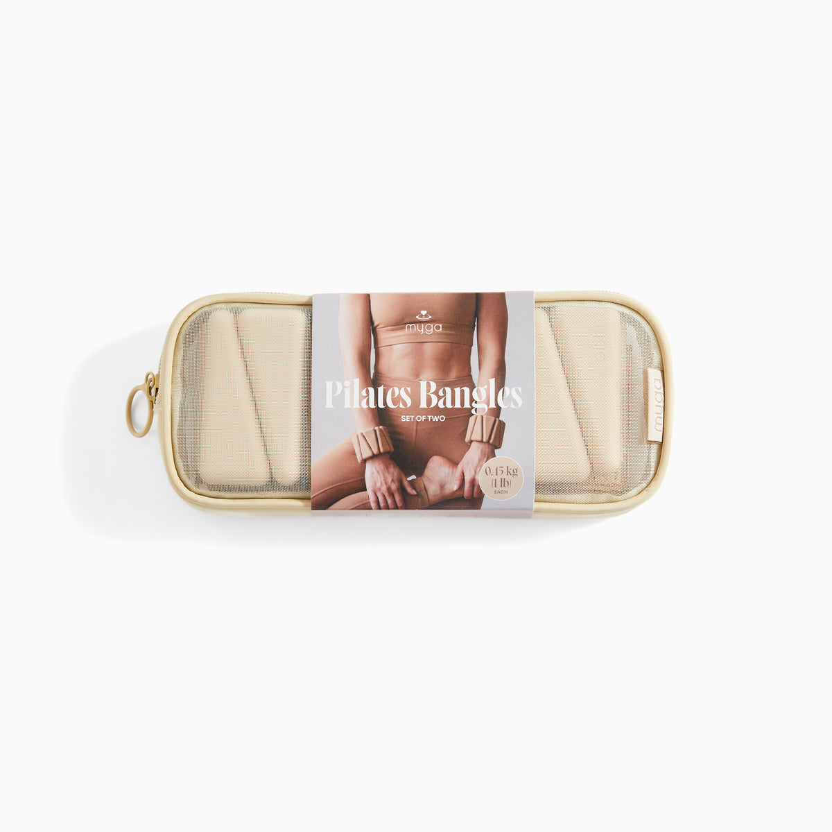 Pilates Gewichtsmanschetten - Oat Latte