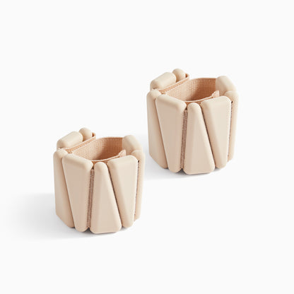 Pilates Gewichtsmanschetten - Oat Latte