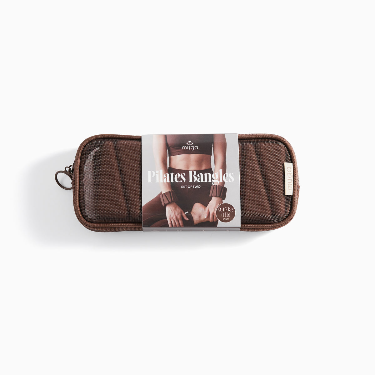 Pilates Gewichtsmanschetten - Chocolate Brown